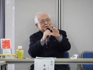 1月講座ー平岡敬さん